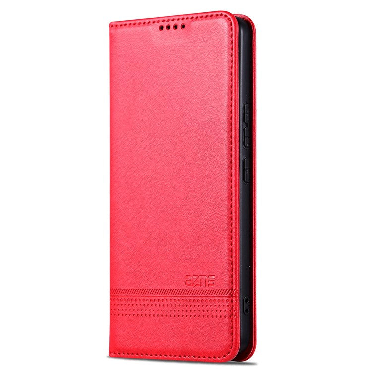 AZNS For OnePlus Nord CE4 5G / Oppo K12 Case Wallet Leather Phone Cover Mobile Accessories Wholesale - Red