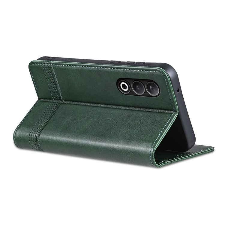 AZNS For OnePlus Nord CE4 5G / Oppo K12 Case Wallet Leather Phone Cover Mobile Accessories Wholesale - Green