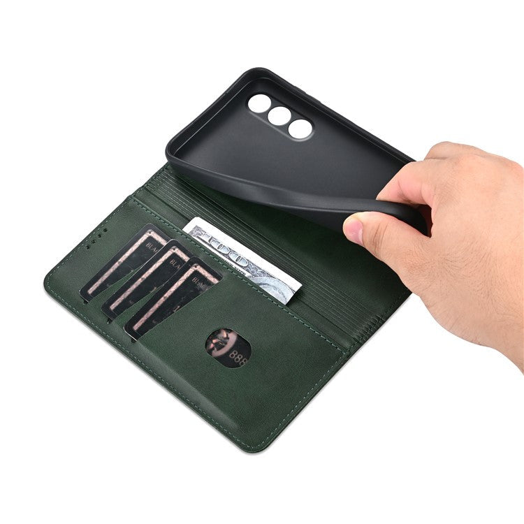 AZNS For OnePlus Nord CE4 5G / Oppo K12 Case Wallet Leather Phone Cover Mobile Accessories Wholesale - Green