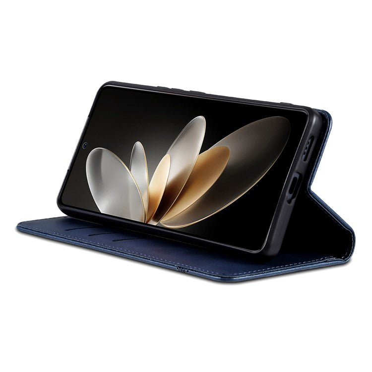 AZNS For OnePlus Nord CE4 5G / Oppo K12 Case Wallet Leather Phone Cover Mobile Accessories Wholesale - Blue