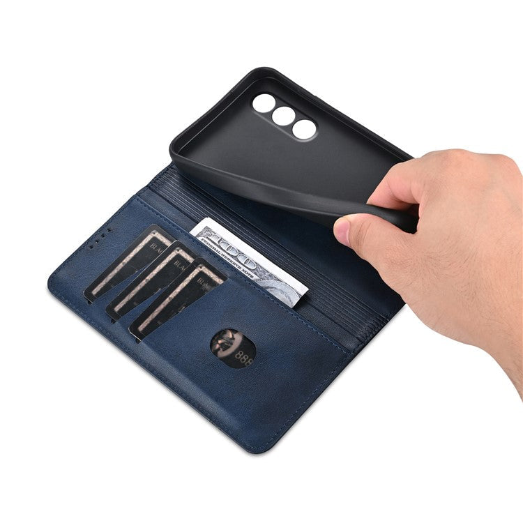 AZNS For OnePlus Nord CE4 5G / Oppo K12 Case Wallet Leather Phone Cover Mobile Accessories Wholesale - Blue