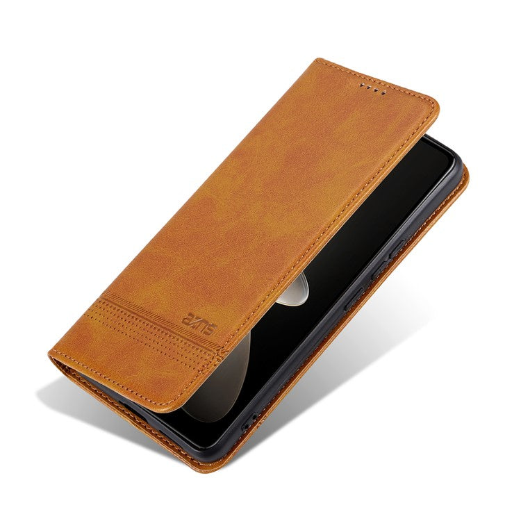 AZNS For OnePlus Nord CE4 5G / Oppo K12 Case Wallet Leather Phone Cover Mobile Accessories Wholesale - Brown