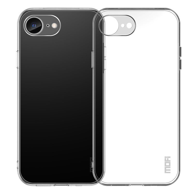 MOFI For iPhone 16e Case Clear Shockproof TPU Thin Phone Cover