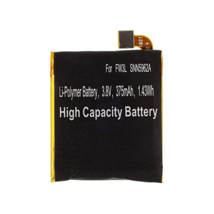 3.8V 375mAh 1.43Wh Battery Replacement (Without LOGO) for Motorola Moto 360 Watch 2 FW3L