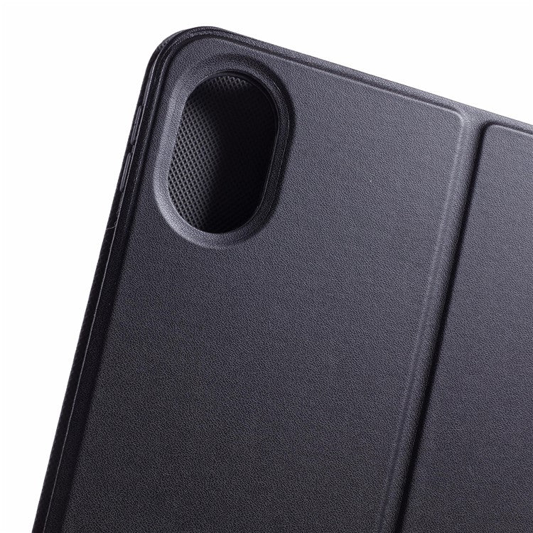 For Huawei MatePad 11.5 S Case PU Leather Folding Stand Tablet Protective Cover - Black