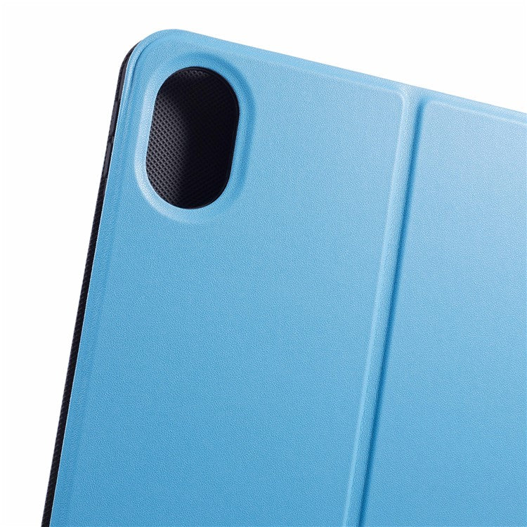 For Huawei MatePad 11.5 S Case PU Leather Folding Stand Tablet Protective Cover - Sky Blue