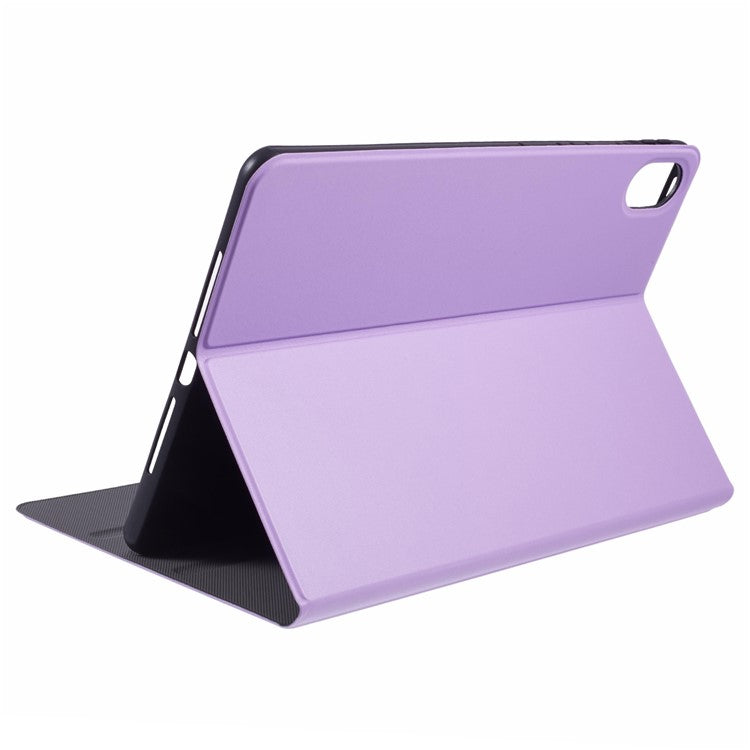 For Huawei MatePad 11.5 S Case PU Leather Folding Stand Tablet Protective Cover - Purple