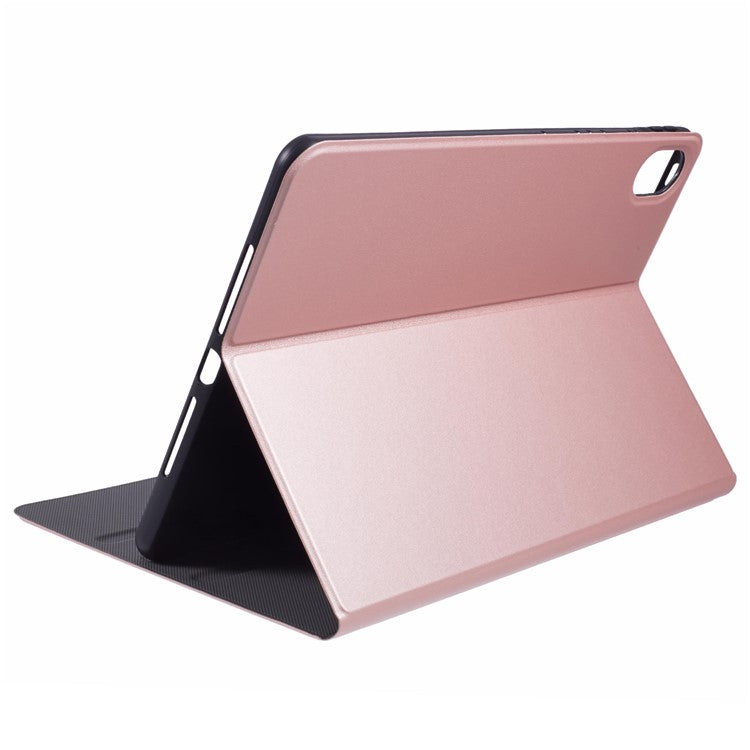 For Huawei MatePad 11.5 S Case PU Leather Folding Stand Tablet Protective Cover - Rose Gold
