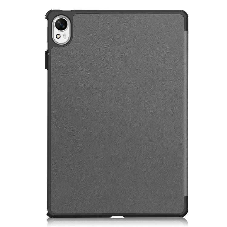 For Huawei MatePad 11.5 S Case Auto Wake / Sleep Tri-Fold Stand Leather Tablet Cover - Grey