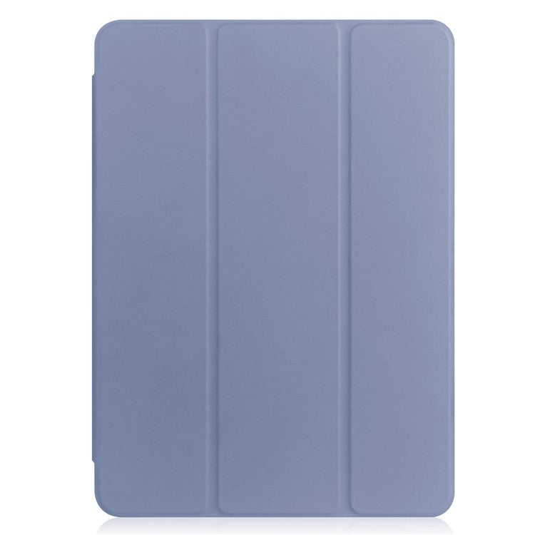 For Huawei MatePad 11.5 S Case Clear Acrylic Leather Tablet Cover Support Auto Sleep / Wake - Purple