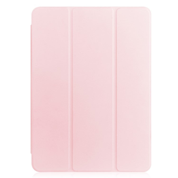 For Huawei MatePad 11.5 S Case Clear Acrylic Leather Tablet Cover Support Auto Sleep / Wake - Pink