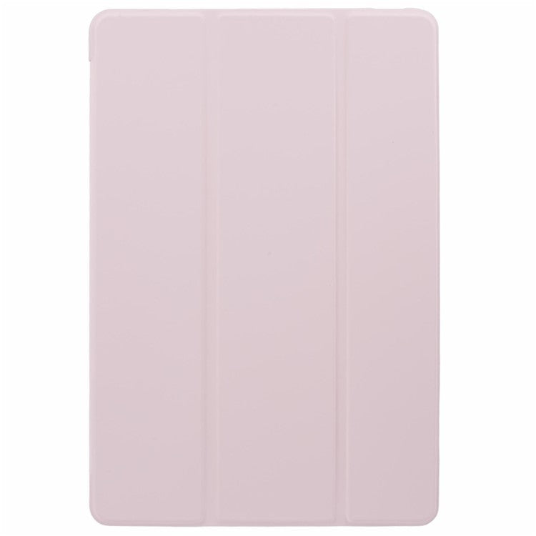 For Huawei MatePad 11.5 S Case Tri-fold Stand Leather Tablet Cover Honeycomb Texture - Pink