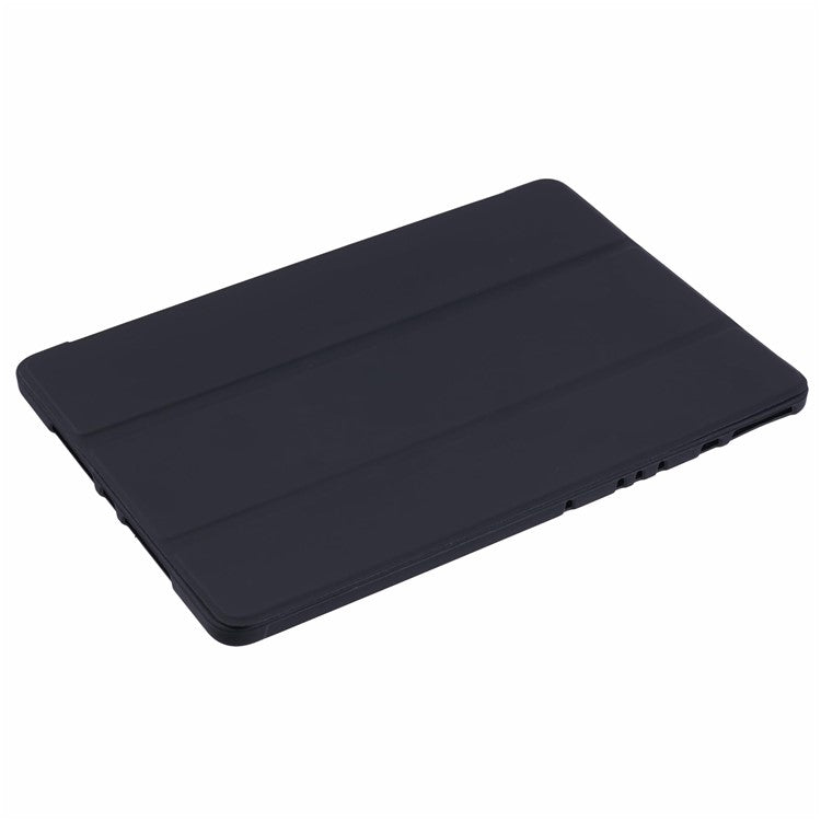 For Huawei MatePad 11.5 S Case Tri-fold Stand  Leather Tablet Cover Honeycomb Texture - Black