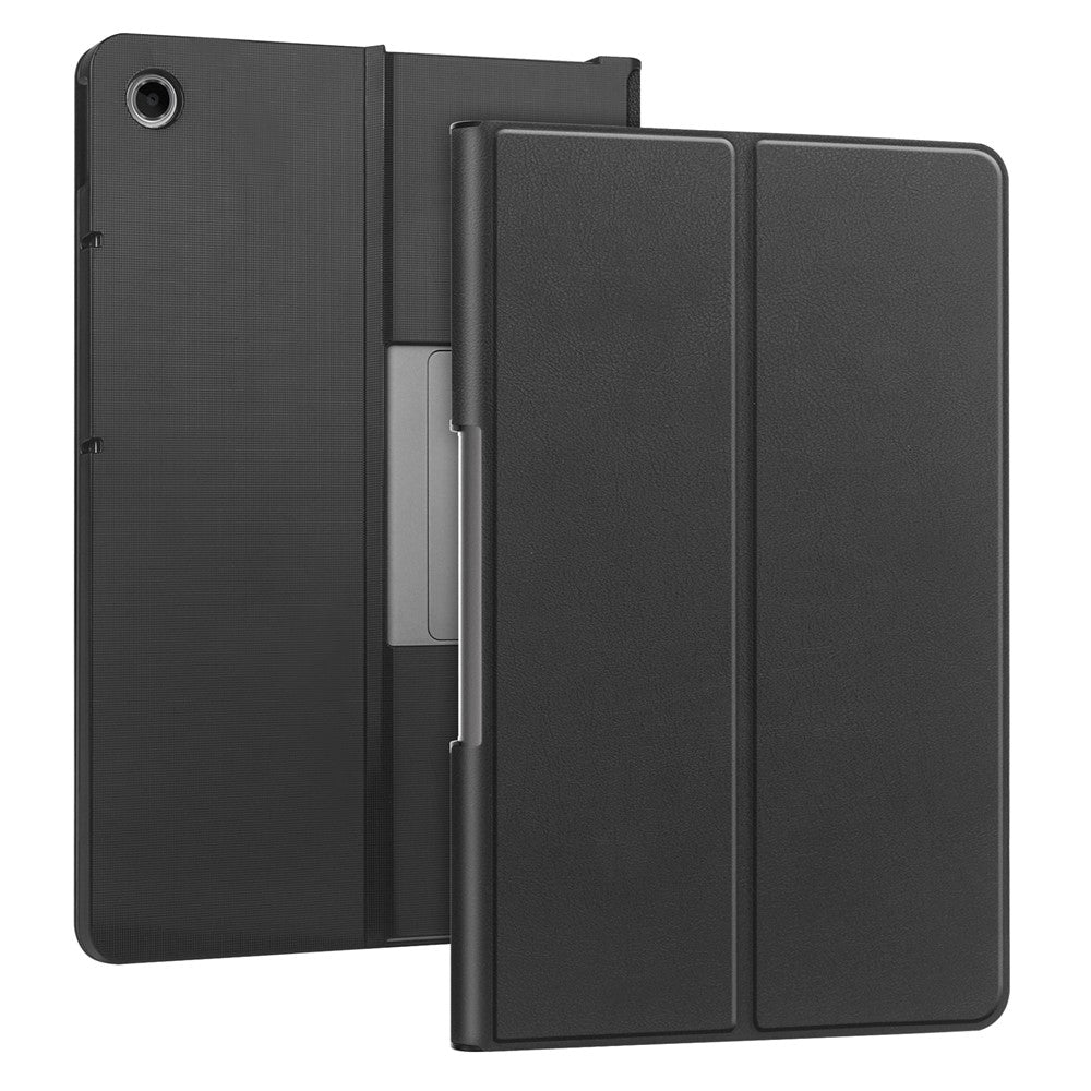 For Lenovo Tab Plus Stand Case Shockproof Leather Tablet Cover - Black