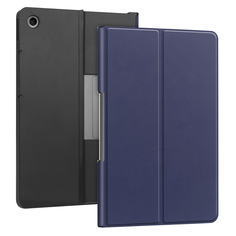 For Lenovo Tab Plus Stand Case Shockproof Leather Tablet Cover - Blue