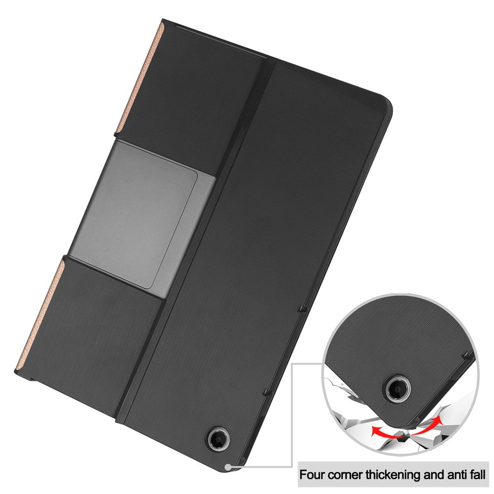 For Lenovo Tab Plus Stand Case Shockproof Leather Tablet Cover - Rose Gold