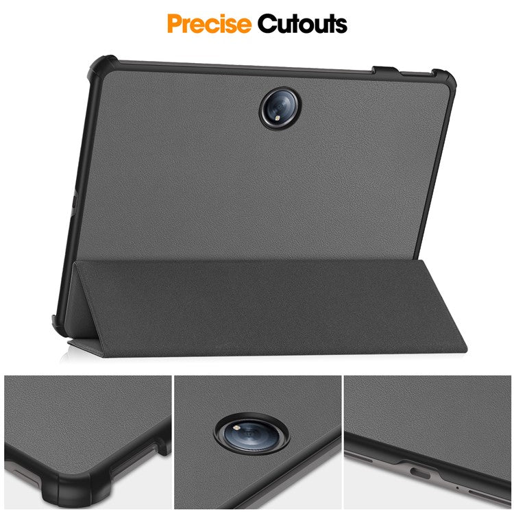 For OnePlus Pad 2 Case Shockproof Leather Stand Tablet Cover - Grey