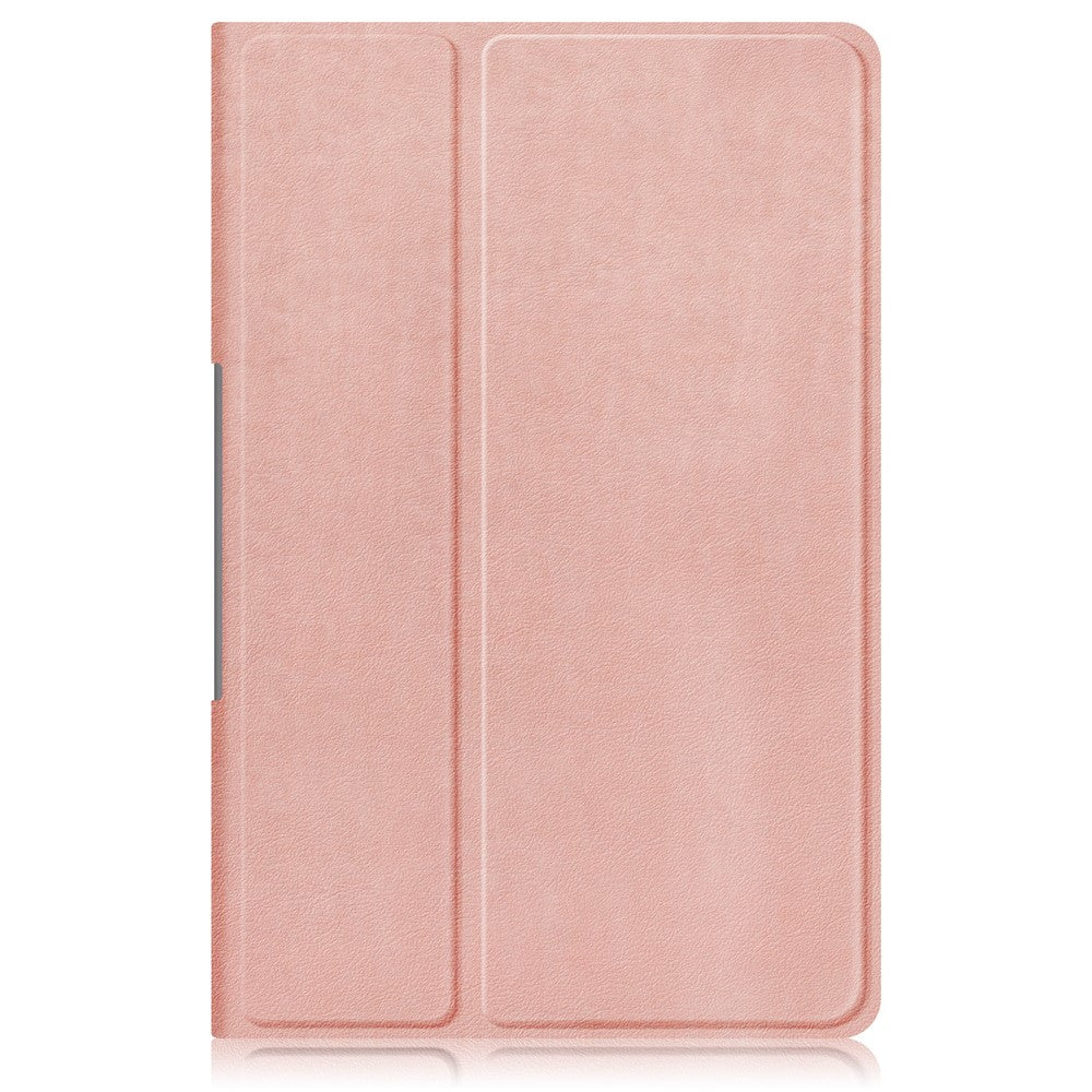 For Lenovo Tab Plus 11.5-inch TB351FU Case Heat Dissipation Stand Leather Tablet Cover - Rose Gold