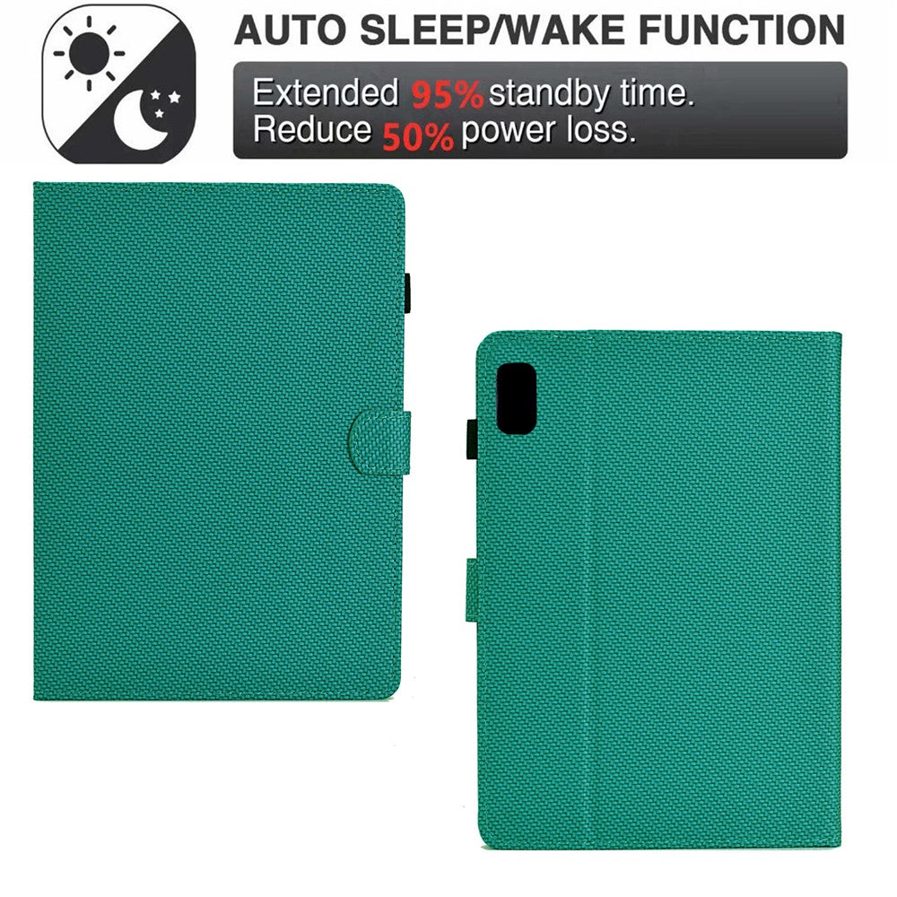For Lenovo Xiaoxin Pad Plus (2023) / Tab P11 Gen 2 TB-350 Case PU Leather Tablet Stand Cover - Baby Blue