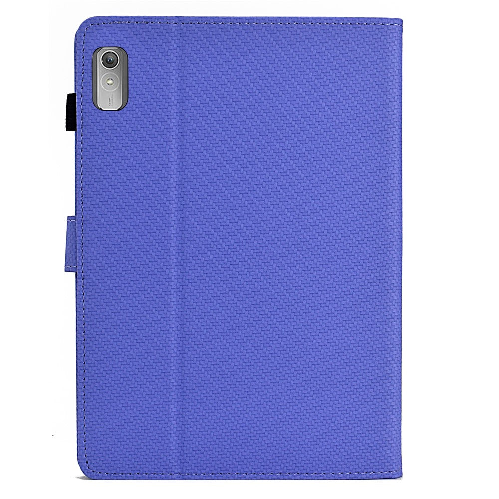 For Lenovo Xiaoxin Pad Plus (2023) / Tab P11 Gen 2 TB-350 Case PU Leather Tablet Stand Cover - Purple
