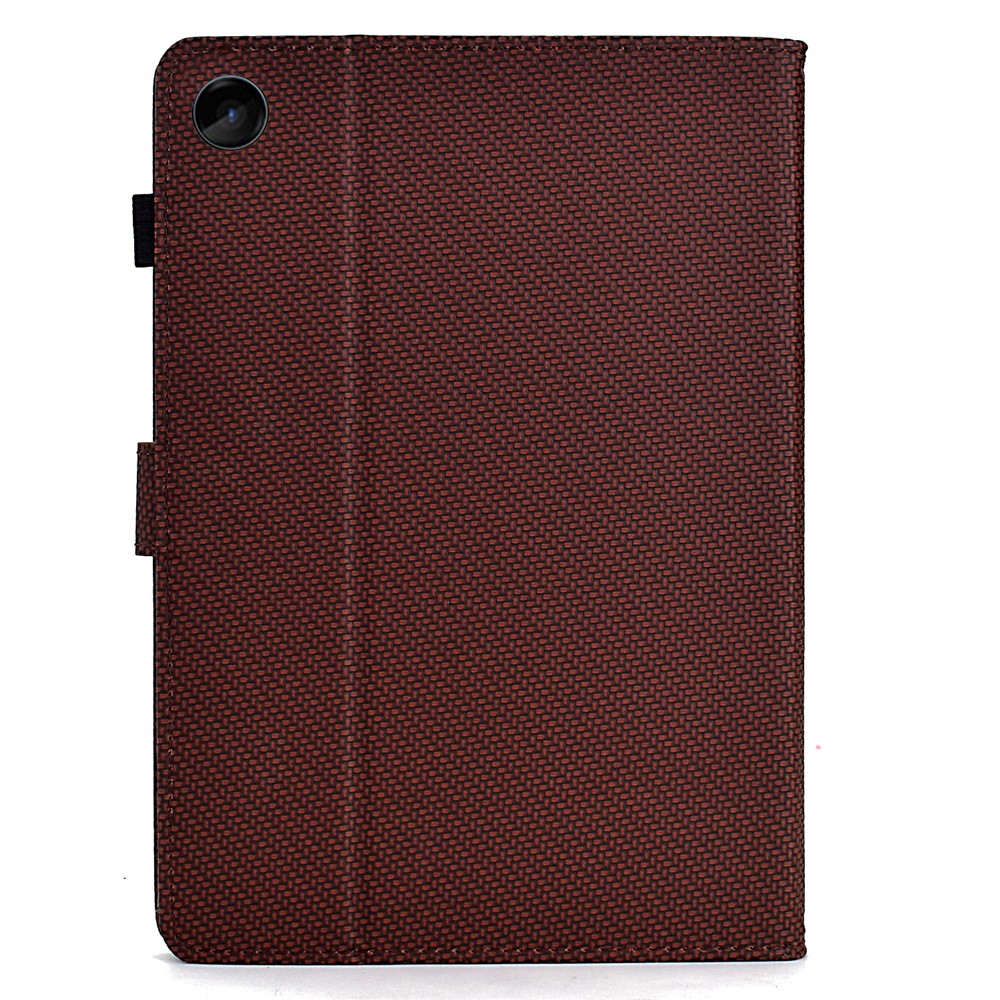 For Lenovo Tab M10 Plus (3rd Gen) Case Full Protection PU Leather Tablet Cover - Brown