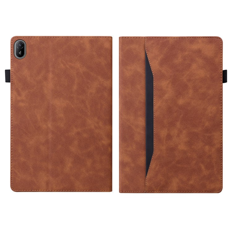 For Huawei MatePad SE 11 Case PU Leather Stand Tablet Cover Card Slots - Brown