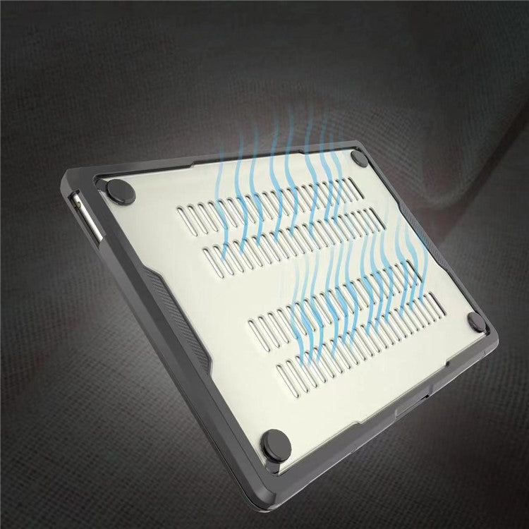 For MacBook Air 13 inch (2025) / (2024) A3113 M3 / (2022) A2681 Protective Case PC+TPU Laptop Cover