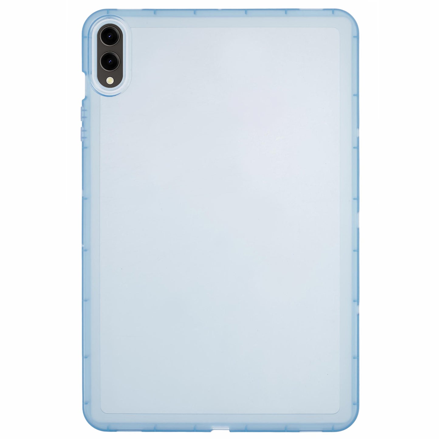 For Samsung Galaxy Tab S9 FE+ / Tab S9+ Case TPU Shockproof Transparent Cover - Blue