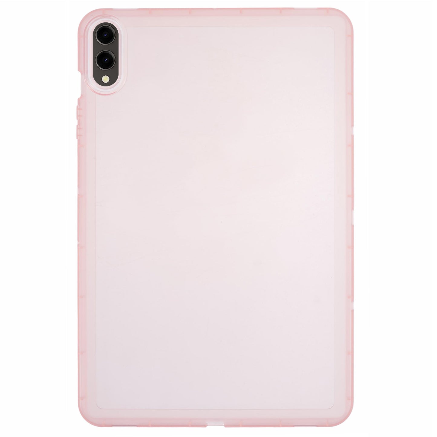 For Samsung Galaxy Tab S9 FE+ / Tab S9+ Case TPU Shockproof Transparent Cover - Pink