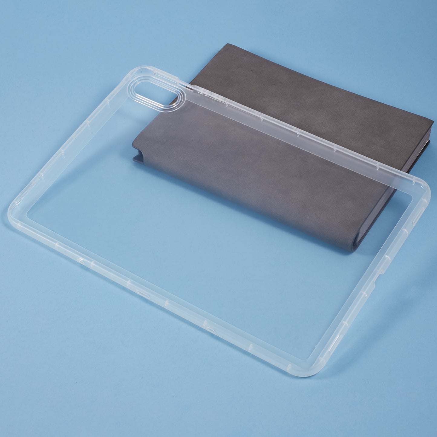 For Samsung Galaxy Tab S9 FE+ / Tab S9+ Case TPU Shockproof Transparent Cover - Transparent