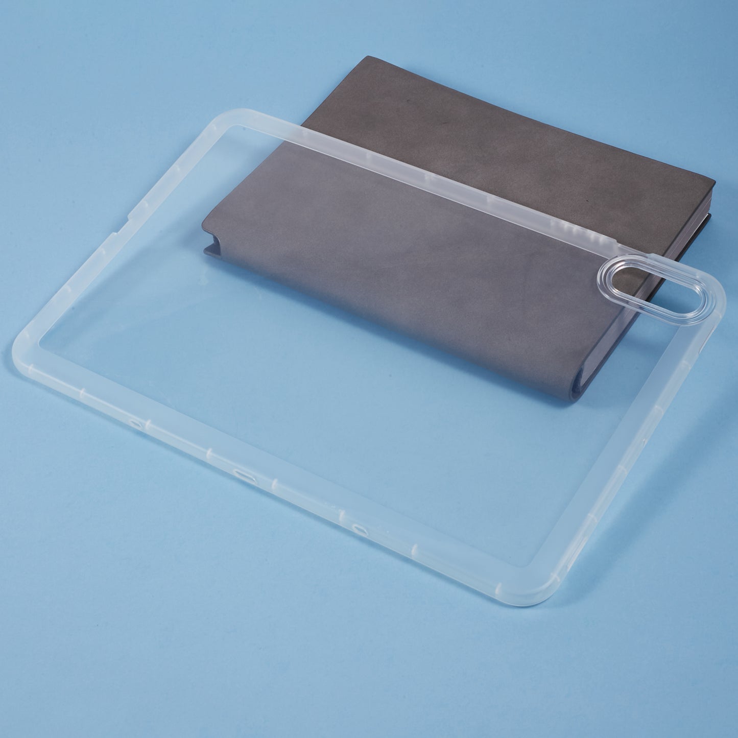 For Samsung Galaxy Tab S9 FE+ / Tab S9+ Case TPU Shockproof Transparent Cover - Transparent