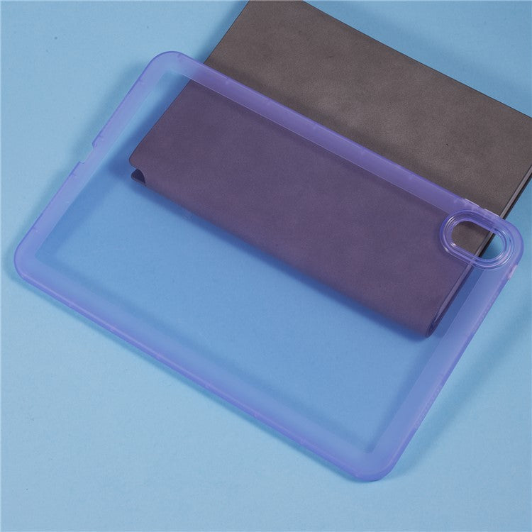 For Huawei MatePad SE 11 Case Soft TPU Transparent Tablet Cover - Purple