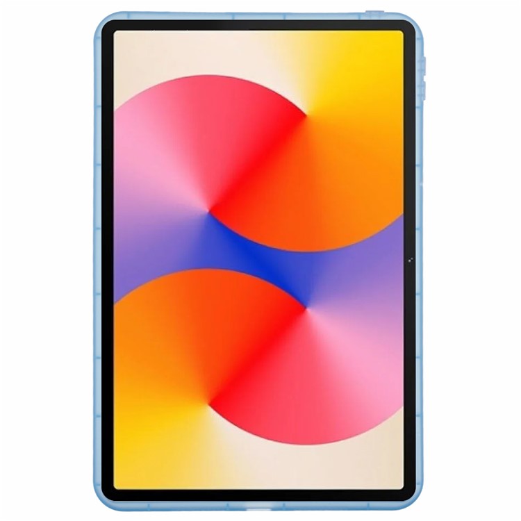 For Huawei MatePad SE 11 Case Soft TPU Transparent Tablet Cover - Blue