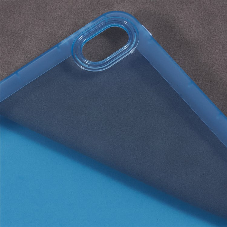 For Huawei MatePad SE 11 Case Soft TPU Transparent Tablet Cover - Blue