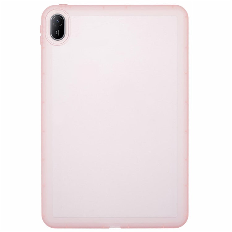 For Huawei MatePad SE 11 Case Soft TPU Transparent Tablet Cover - Pink