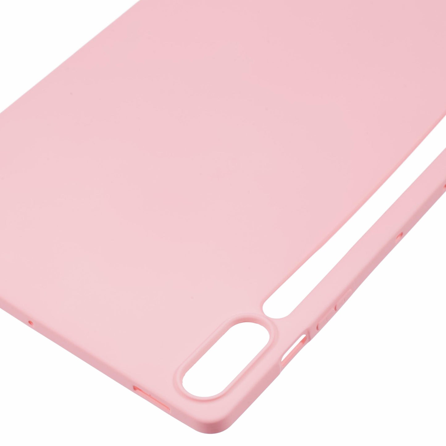 For Samsung Galaxy Tab S9 FE+ / Tab S9+ Case Soft TPU Back Tablet Cover - Pink