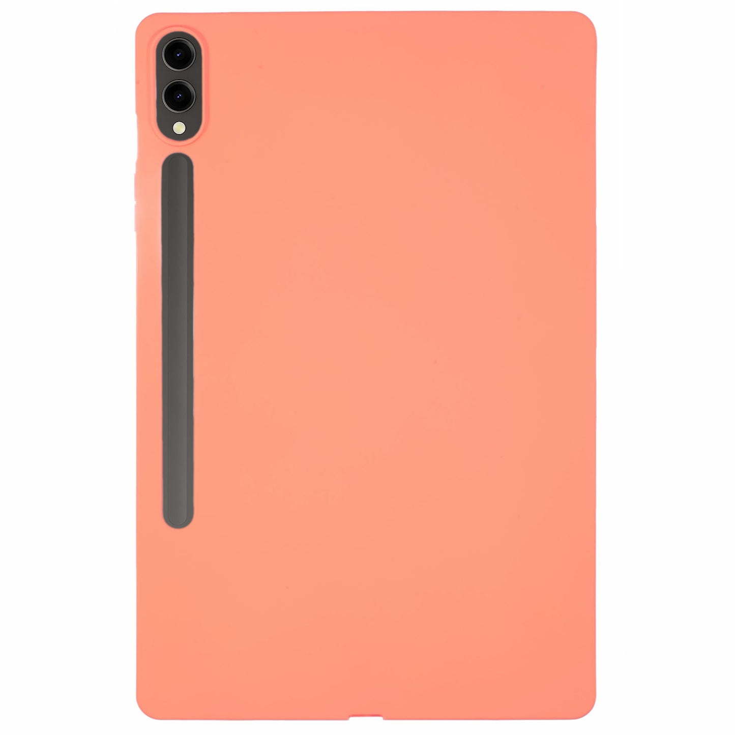 For Samsung Galaxy Tab S9 FE+ / Tab S9+ Case Soft TPU Back Tablet Cover - Orange