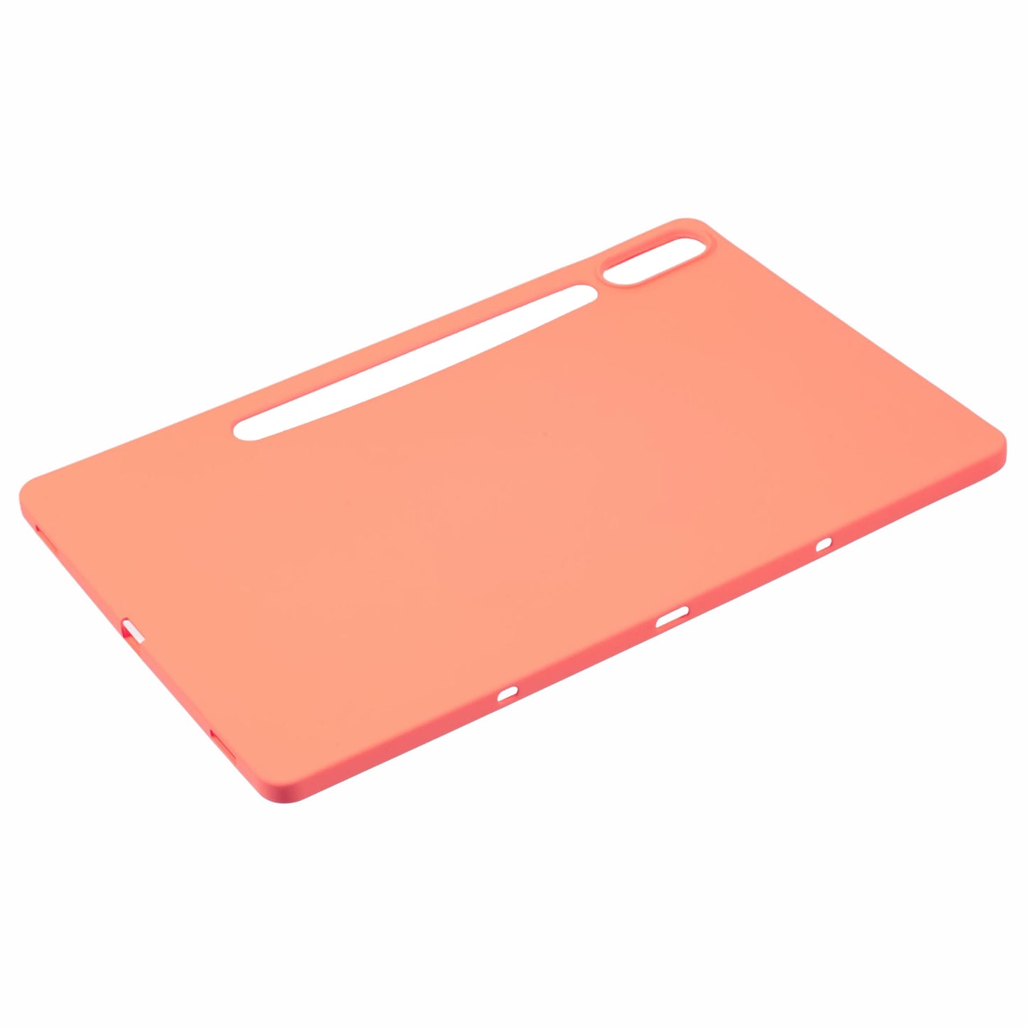 For Samsung Galaxy Tab S9 FE+ / Tab S9+ Case Soft TPU Back Tablet Cover - Orange