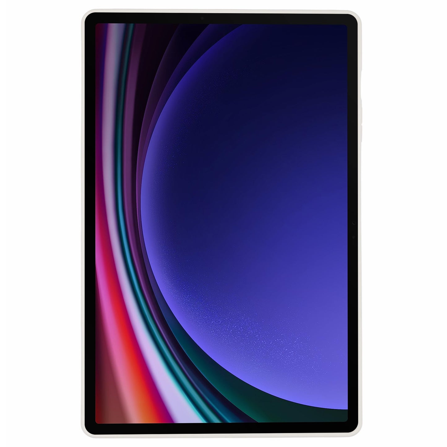 For Samsung Galaxy Tab S9 FE+ / Tab S9+ Case Soft TPU Back Tablet Cover - Beige