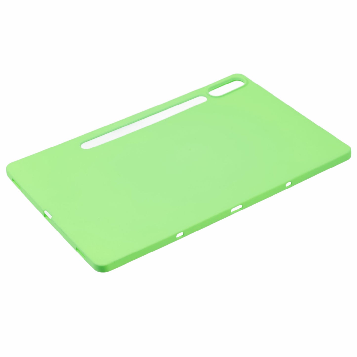 For Samsung Galaxy Tab S9 FE+ / Tab S9+ Case Soft TPU Back Tablet Cover - Fluorescent Green