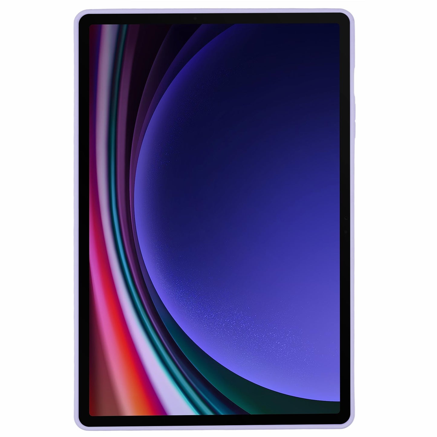 For Samsung Galaxy Tab S9 FE+ / Tab S9+ Case Soft TPU Back Tablet Cover - Purple
