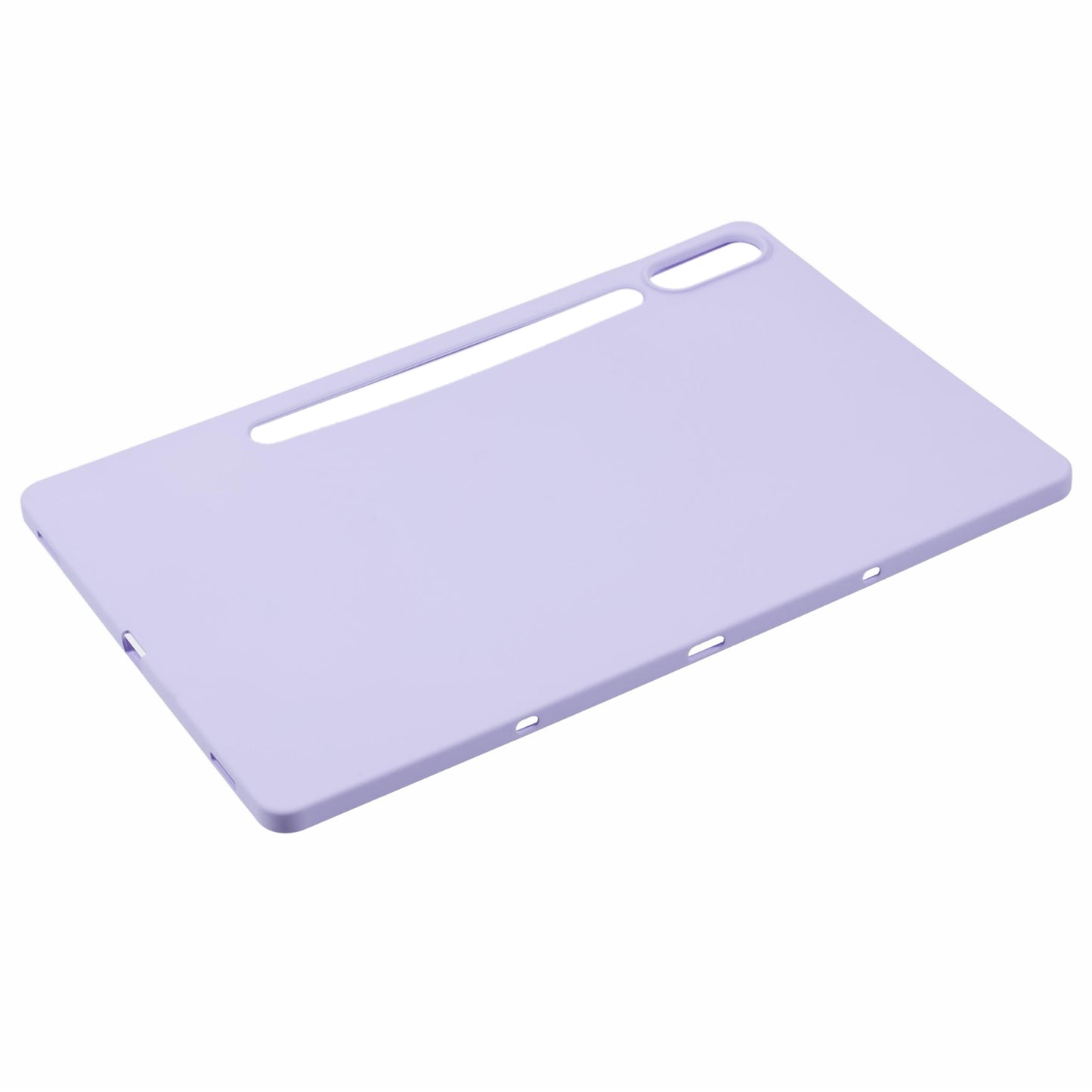 For Samsung Galaxy Tab S9 FE+ / Tab S9+ Case Soft TPU Back Tablet Cover - Purple