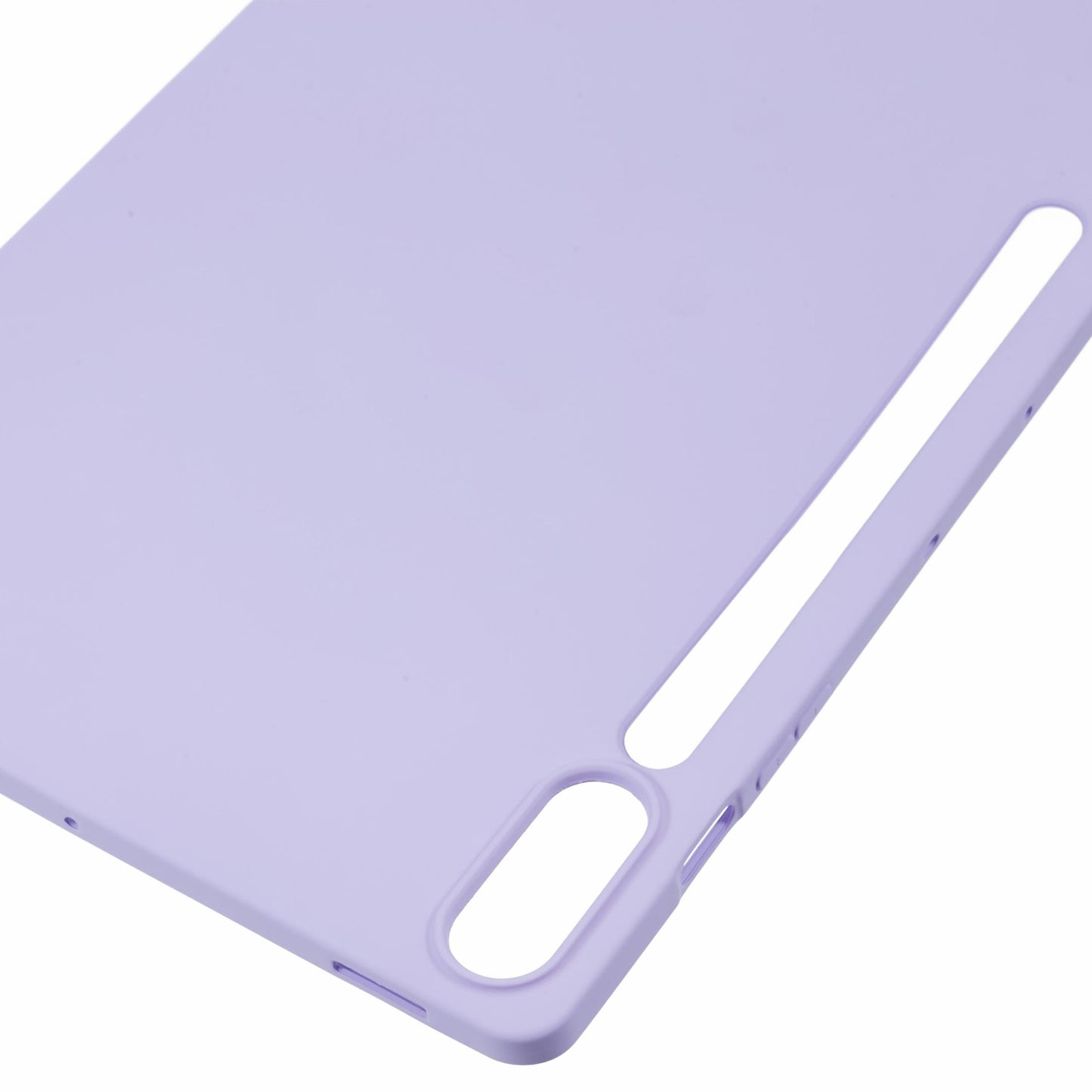 For Samsung Galaxy Tab S9 FE+ / Tab S9+ Case Soft TPU Back Tablet Cover - Purple