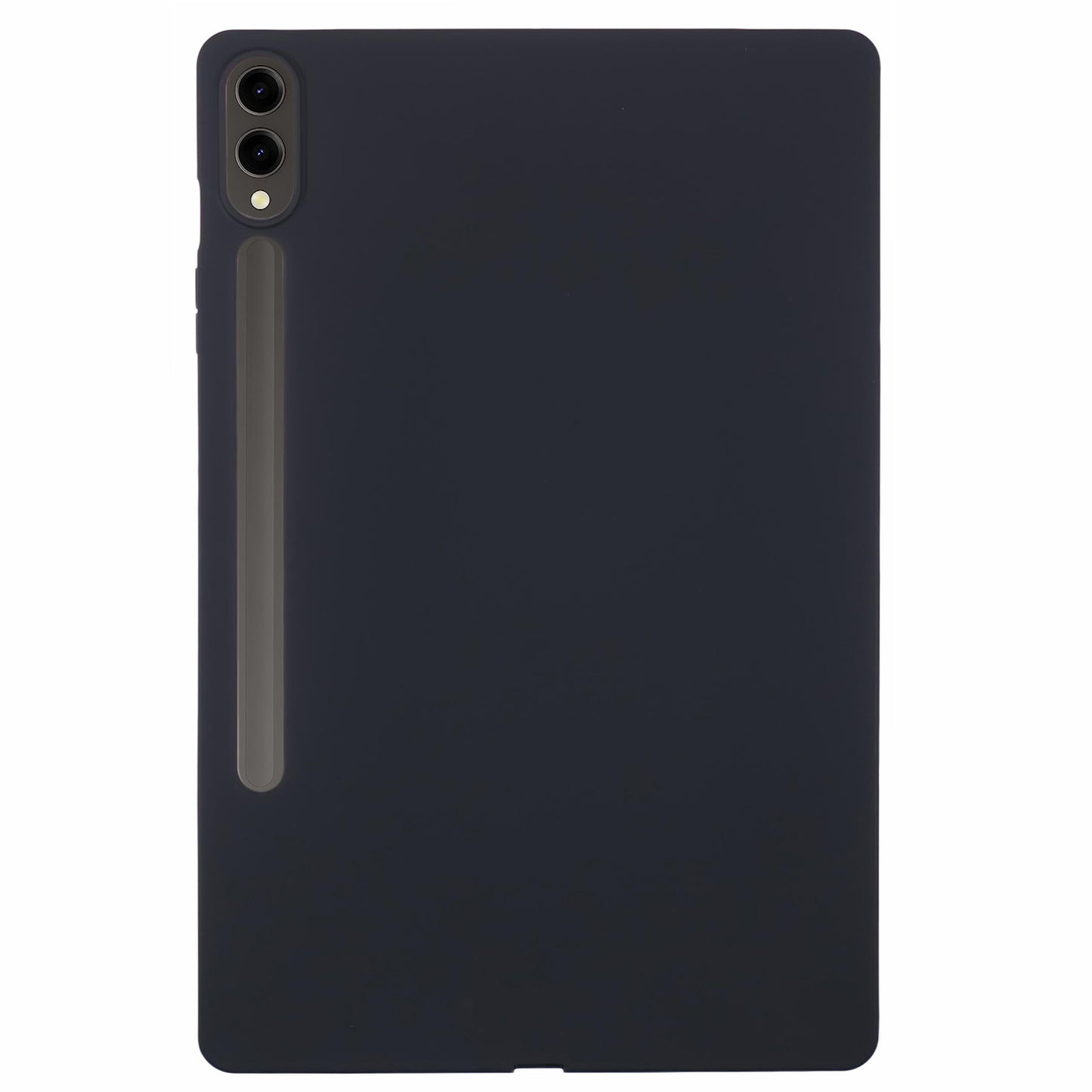 For Samsung Galaxy Tab S9 FE+ / Tab S9+ Case Soft TPU Back Tablet Cover - Black
