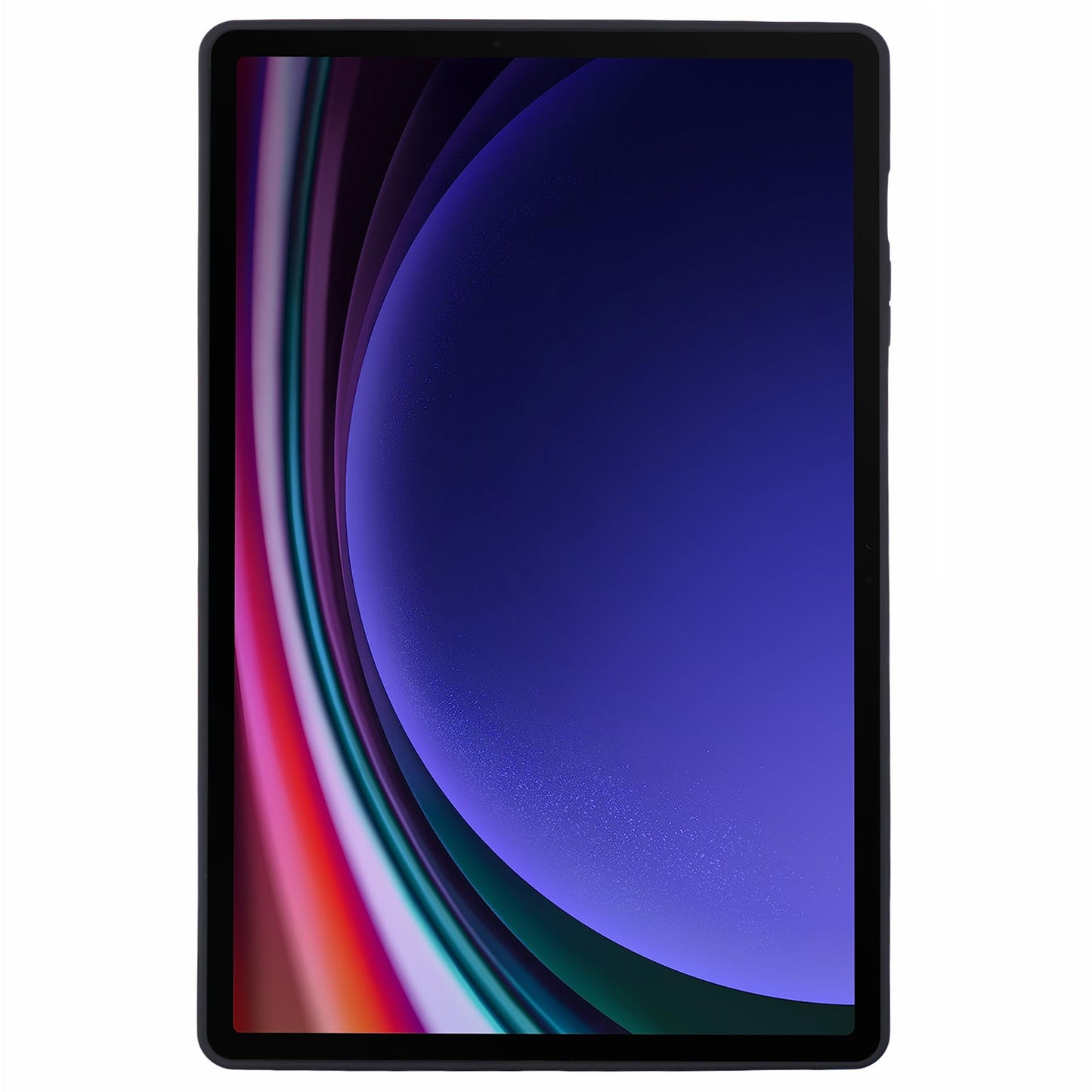 For Samsung Galaxy Tab S9 FE+ / Tab S9+ Case Soft TPU Back Tablet Cover - Black