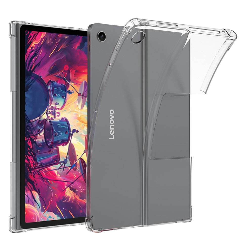 Lenovo Tab + Clear Case　ZAEH0063JP For Lenovo Tab Plus Case Four Corner Shockproof Clear Tablet TPU