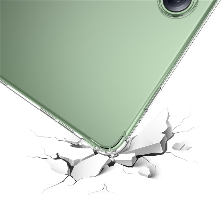 For OnePlus Pad Pro Case Four Corner Protection Transparent Tablet TPU Cover