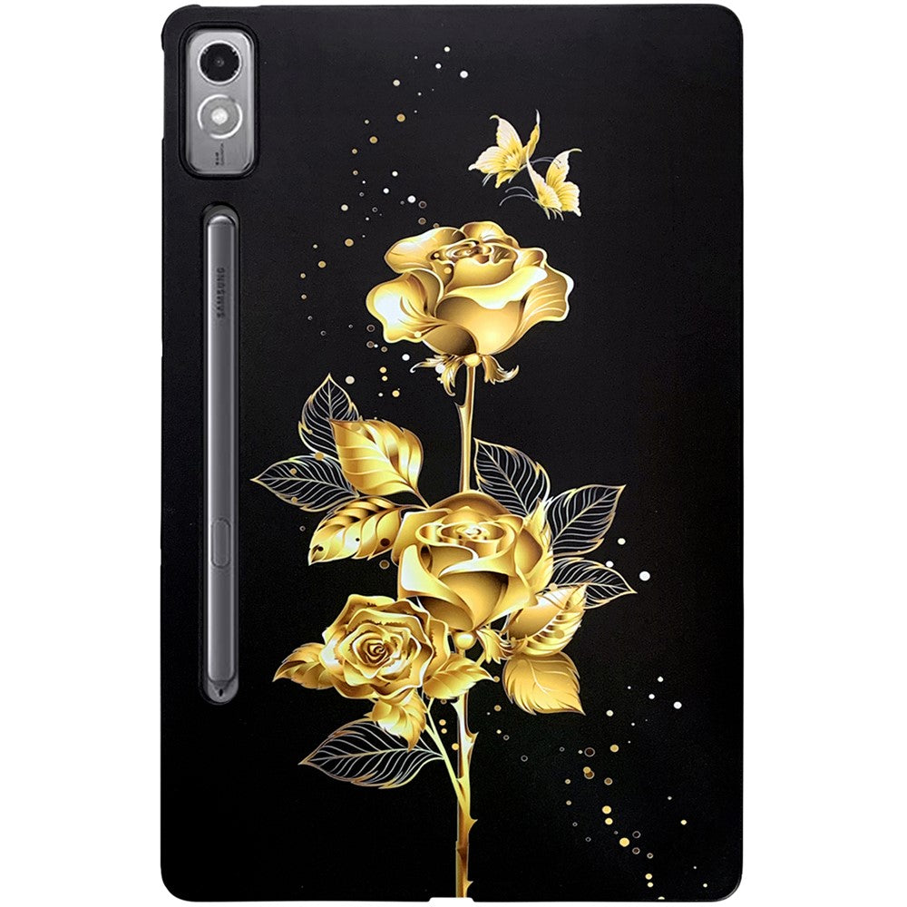 For Lenovo Tab P12 TPU Case Pattern Printing Slim Tablet Protective Cover