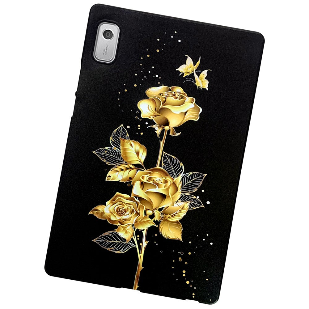 For Lenovo Tab M9 TPU Case Pattern Printing Slim Tablet Protective Cover