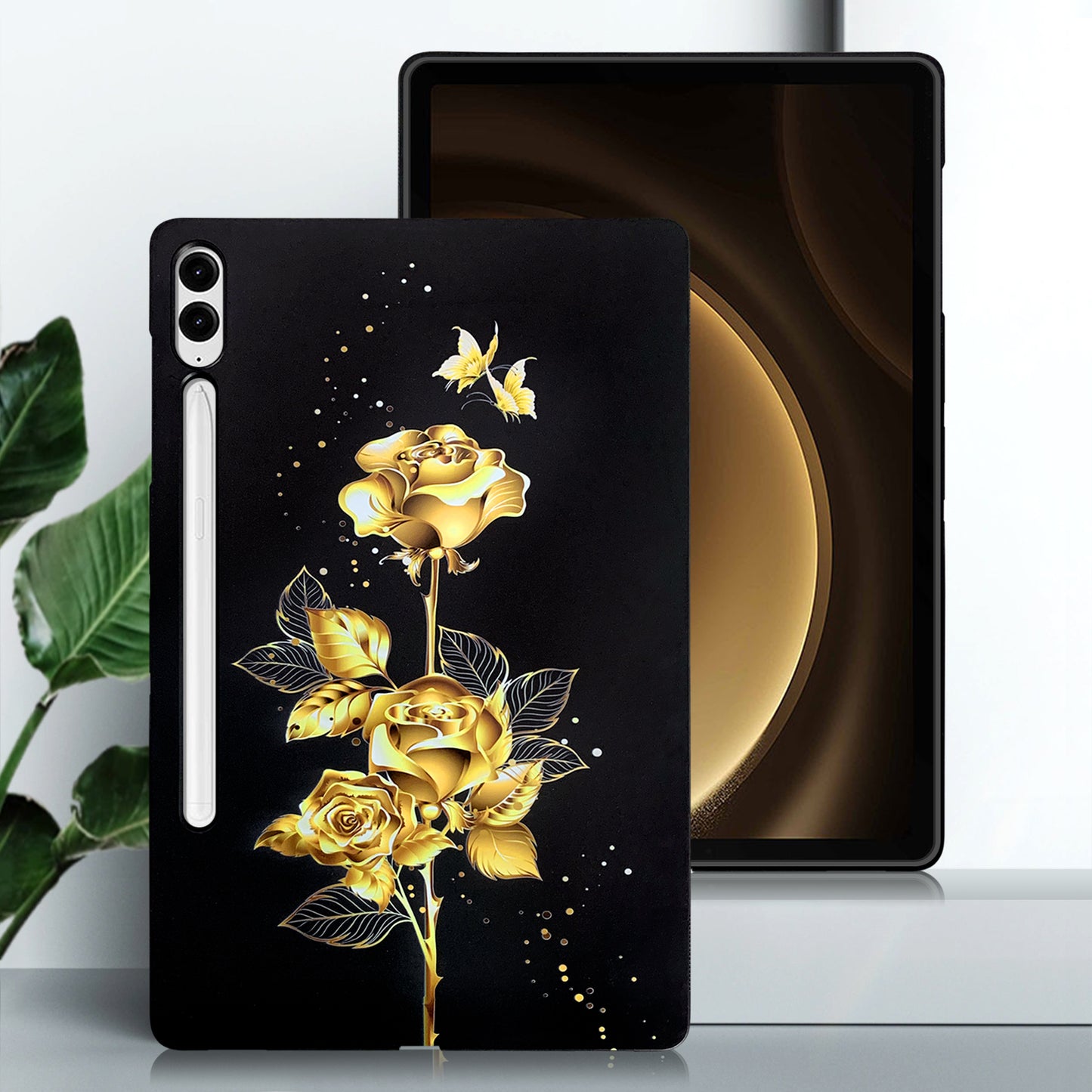 For Samsung Galaxy Tab S9 FE+ / Tab S10+ / S9+ TPU Case Pattern Printing Slim Tablet Protective Cover